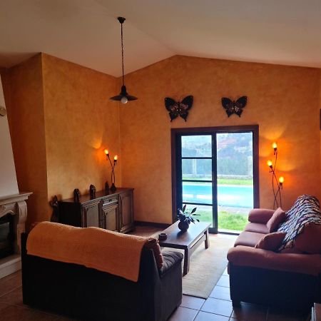 Casa 2 Habitaciones Con Piscina Y Cenador Al Aire Libre Pontevedra Esterno foto