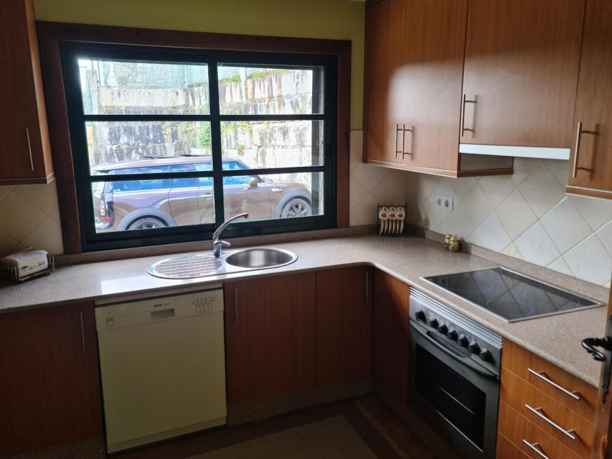 Casa 2 Habitaciones Con Piscina Y Cenador Al Aire Libre Pontevedra Esterno foto