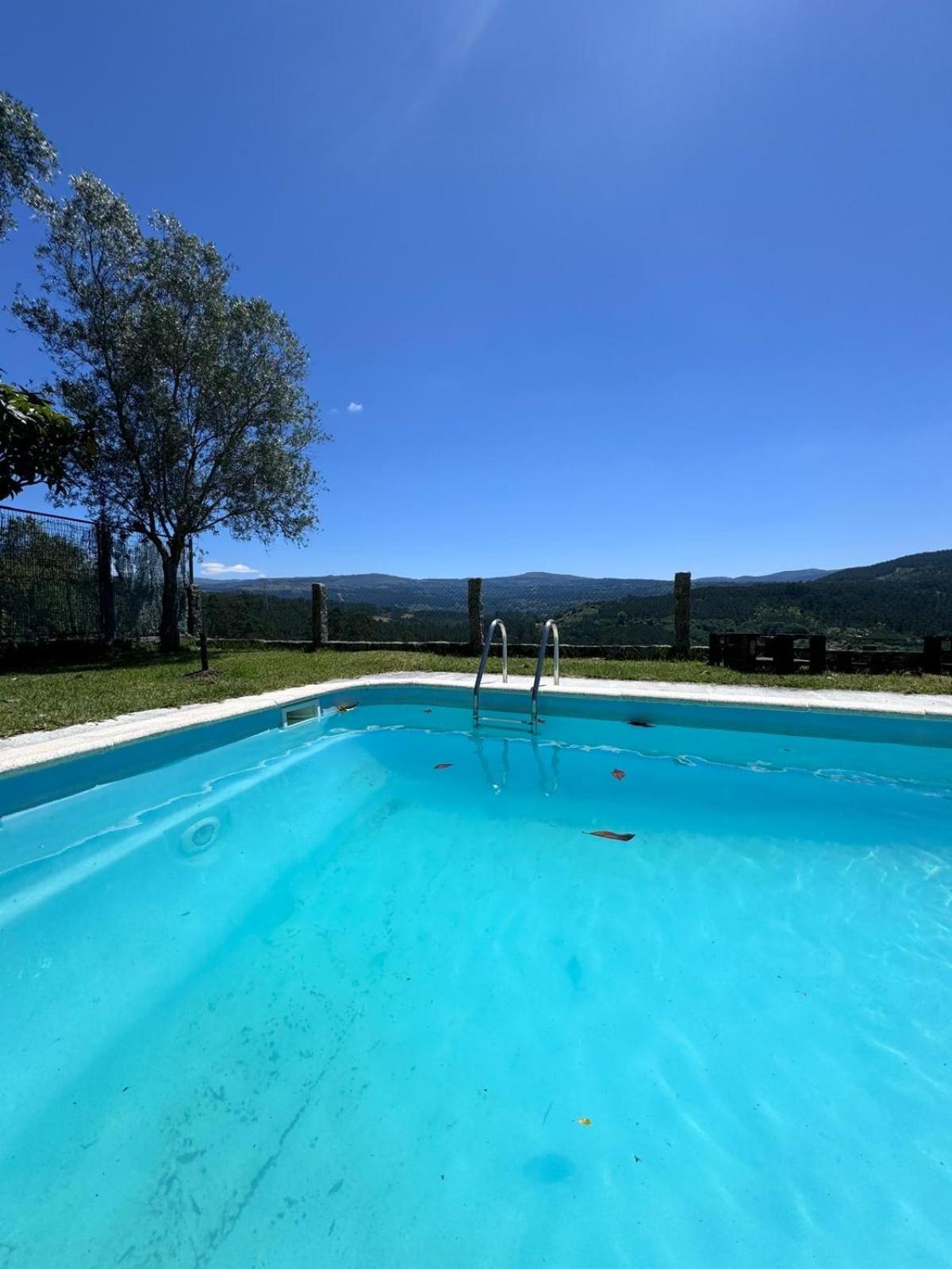 Casa 2 Habitaciones Con Piscina Y Cenador Al Aire Libre Pontevedra Esterno foto