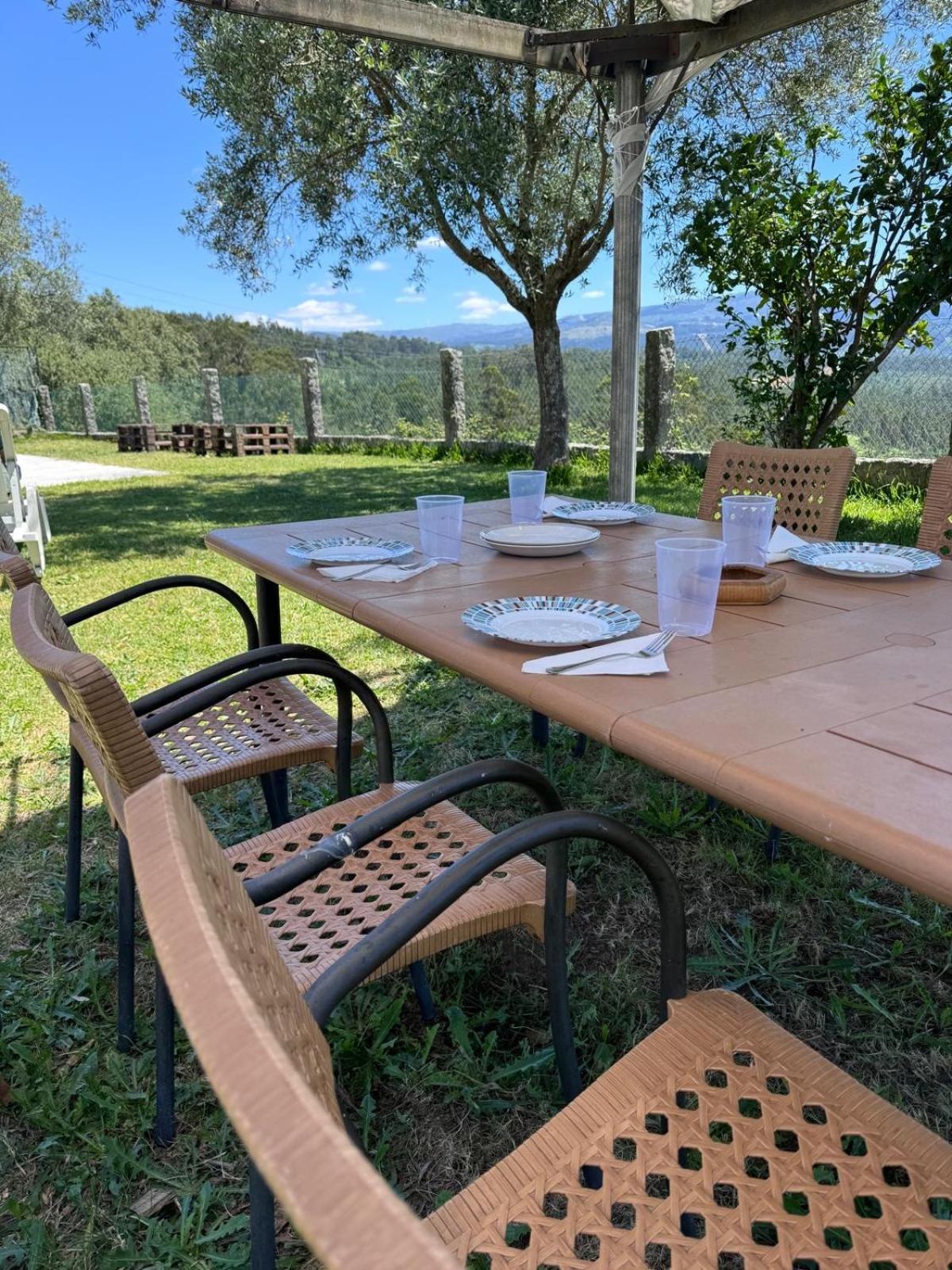 Casa 2 Habitaciones Con Piscina Y Cenador Al Aire Libre Pontevedra Esterno foto